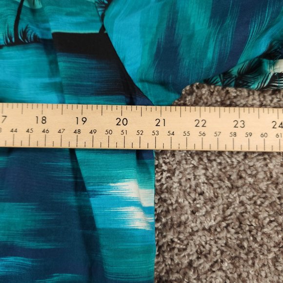 RJC Hawaiian Button Shirt Mens Medium Short Sleeve Pocket Aloha Made in USA - Picture 4 of 10